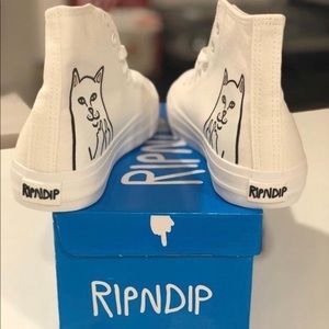 Ripndip high top shoes - brand new with box